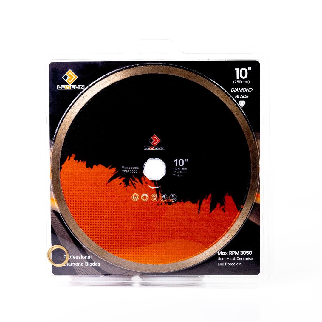 LEVELIN 10" Wet-Saw Diamond Blade - LEVELIN Tools