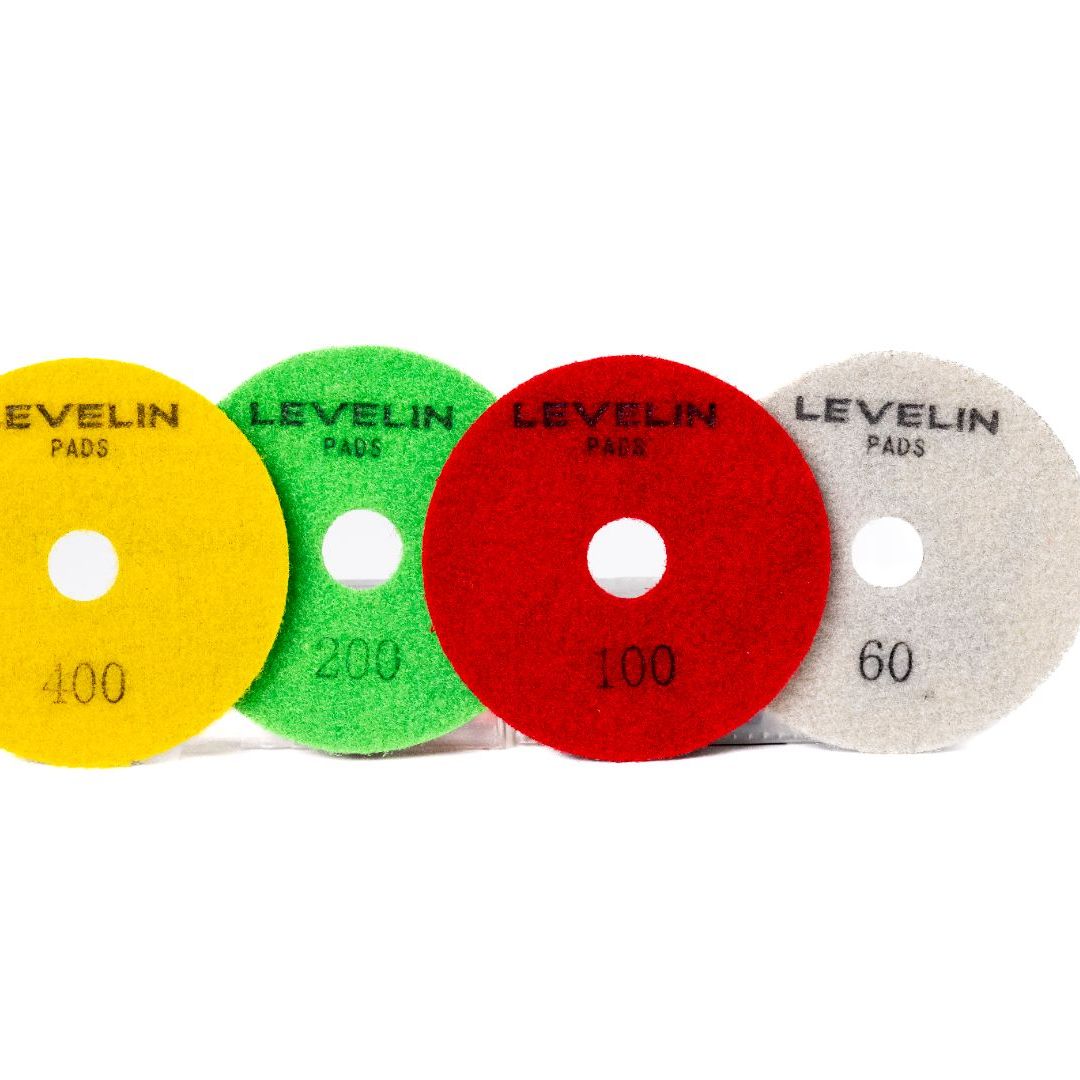 LEVELIN Electroplated 4 Pad Combo Pack (60-100-200-400) - LEVELIN Tools
